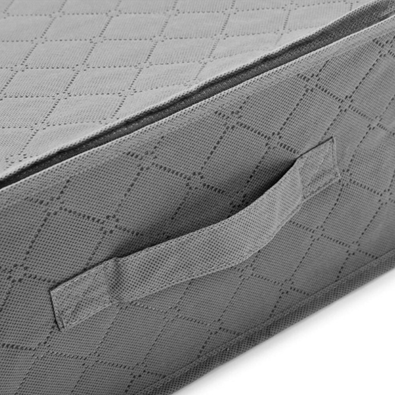 Nem szőtt ágy alatti tároló táska paplan takaró ruhák tároló rekesz doboz osztó összecsukható szekrény szervező ruházat nagy konténer