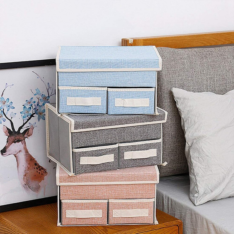 Apatiniai drabužiai Liemenėlė Organizatorius Stalčių laikymo dėžutė 3 Spalvos Stalčių spinta Organizatoriai Dėžutės apatiniams Šalikai Kojinės Liemenėlė Dvisluoksnis