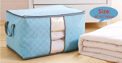 Paplan Összecsukható tárolótáskák ruhák tárolására Párna takaró Szekrény Szervező Kezdőlap Ágy alatti huzat Porálló táska Csomagoló kockák