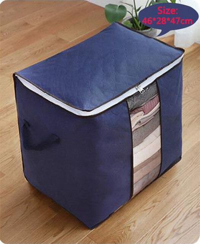 Paplan Összecsukható tárolótáskák ruhák tárolására Párna takaró Szekrény Szervező Kezdőlap Ágy alatti huzat Porálló táska Csomagoló kockák