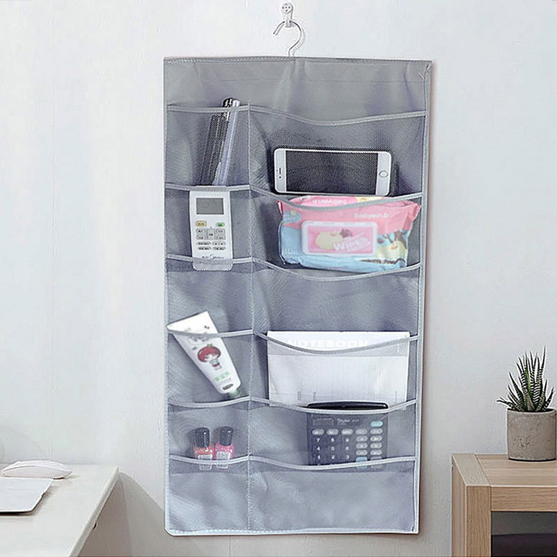 Organizare dulap dulap de depozitare agățat șosete organizator lenjerie de corp dublu montat geantă laterală perete cel mai apropiat organizator