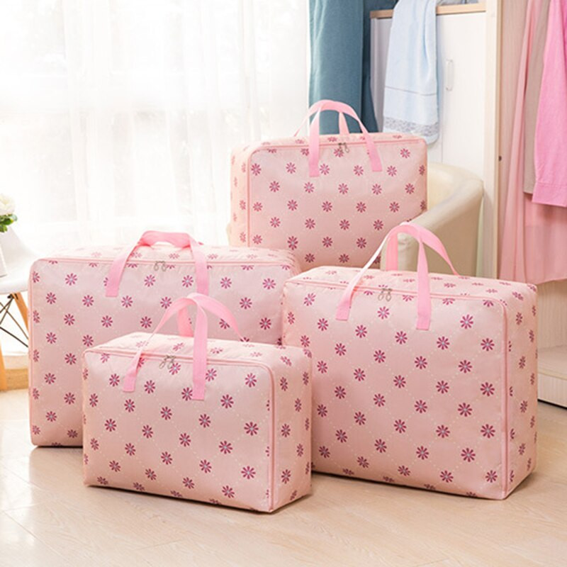 Удебелена юрганска чанта за съхранение Органайзер с голям капацитет Подвижен калъф Гардероб Водоустойчиви прахоустойчиви дрехи Аксесоари за спално бельо Ново