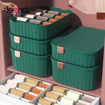 Σουτιέν Sock Storage Organizer Κουτιά Πτυσσόμενο ντουλάπι Συρτάρι Organizers Ρούχα Ντουλάπες Εσώρουχα Εσώρουχα Κουτί αποθήκευσης αποθήκευση στο σπίτι