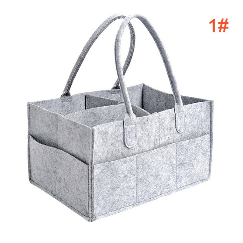 „HOT Baby Diaper Caddy Organizer“ automobilio kelioninis krepšys vaikų laikymo dėžės veltinio krepšelis kūdikiui NDS66