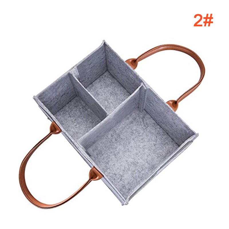 „HOT Baby Diaper Caddy Organizer“ automobilio kelioninis krepšys vaikų laikymo dėžės veltinio krepšelis kūdikiui NDS66