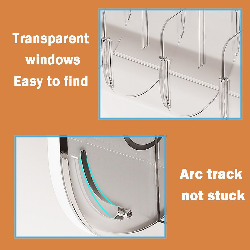 Ant sienos tvirtinama kojinių laikymo dėžutė apatinių kelnaičių organizatorius Didelės talpos dulkėms nepralaidus skaidrios liemenėlės laikymo dėžutė prie lovos