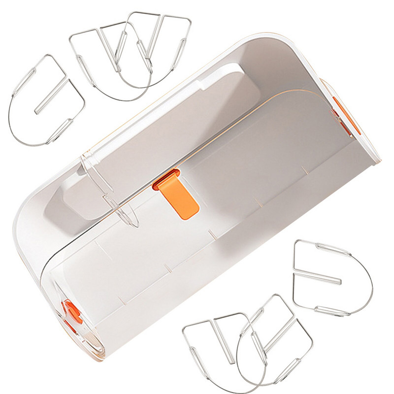 Fehérnemű tároló doboz Falra szerelhető bugyi zokni rendező 6 cellás átlátszó gardrób levehető tárolódoboz