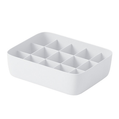 1 rács/ 10 rács/15 rács alsónemű tároló doboz háztartási hálóterem hálószoba műanyag szekrény fiók rendszerező melltartó zokni sminkhez