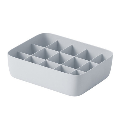 1 rács/ 10 rács/15 rács alsónemű tároló doboz háztartási hálóterem hálószoba műanyag szekrény fiók rendszerező melltartó zokni sminkhez