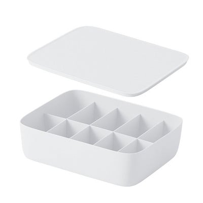 1 rács/ 10 rács/15 rács alsónemű tároló doboz háztartási hálóterem hálószoba műanyag szekrény fiók rendszerező melltartó zokni sminkhez