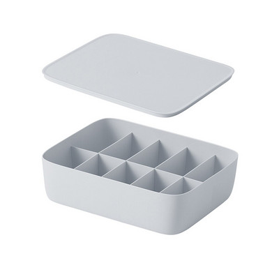 1 rács/ 10 rács/15 rács alsónemű tároló doboz háztartási hálóterem hálószoba műanyag szekrény fiók rendszerező melltartó zokni sminkhez