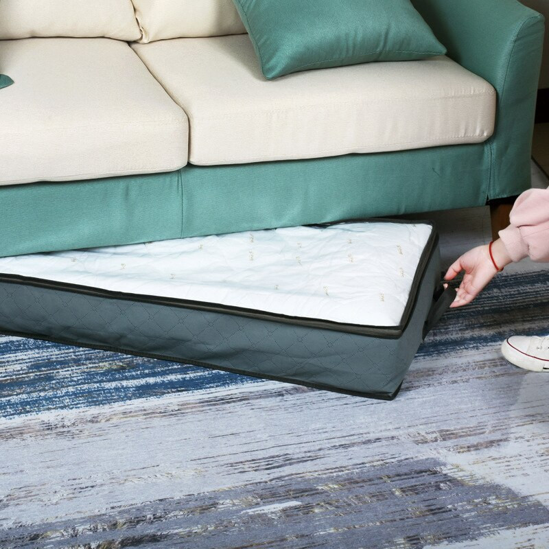 Neaustinis po lova laikymo krepšys Antklodė antklodė Drabužių laikymo dėžė Dėžės skirstytuvas Sulankstomas spinta Organizatorius Drabužių konteineris Didelis