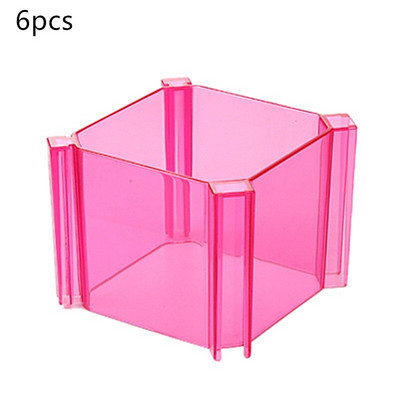 6 tk/komplektid aluspesu rinnahoidja sahtel hoiukast DIY sokid konteiner kärgstruktuuri vahesein Koduhoidik Riietustarvikud
