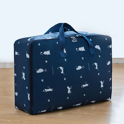 Oxford vízálló ruhatároló táska paplan takaró gardróbszoba rendszerező háztartási ágy alá összecsukható porálló tasak tartozékok