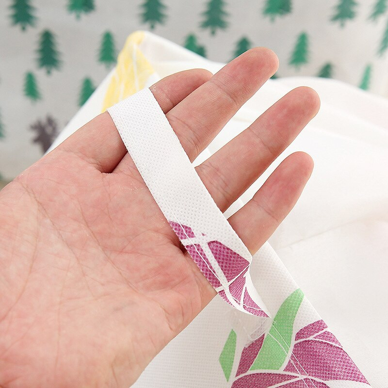 100 literes tárolótáska megerősített fogantyúval, nem szőtt anyagból, beépített rögzítő kerettel porálló, nagy kapacitású ruhaszervező csepphajó