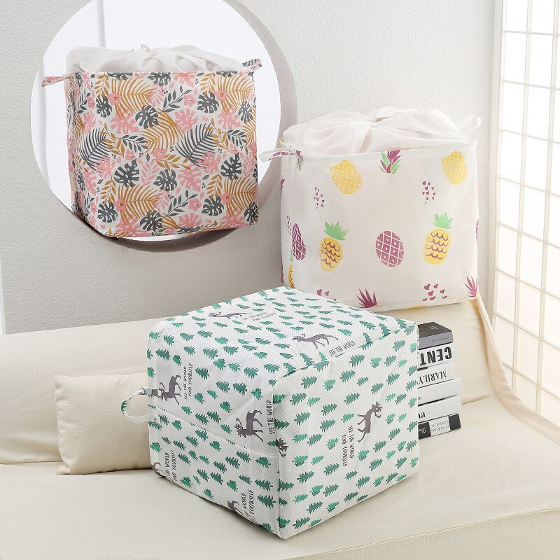 100 literes tárolótáska megerősített fogantyúval, nem szőtt anyagból, beépített rögzítő kerettel porálló, nagy kapacitású ruhaszervező csepphajó