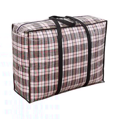 Genți de mutare Geantă de depozitare extra mare Geantă organizatoare cu fermoar durabil Geanta de depozitare rezistentă la apă Geantă de camping pentru haine