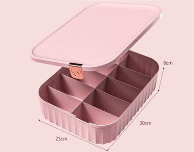 Cutie de depozitare pentru lenjerie de corp Menaj Dormitor Garderoba Chiloți Sosete Depozitare Artifact Sutien Organizator