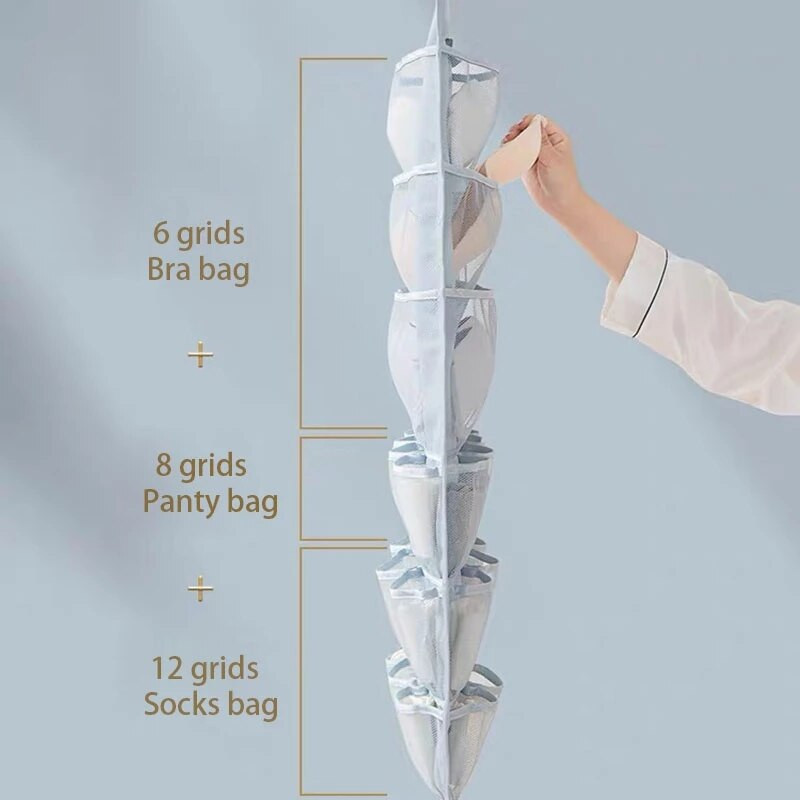 Dulap lenjerie de corp Cutie de depozitare Compartiment Organizator de lenjerie de corp pliabil Rangement Sous Vetement Sutien Sosete Organizator Despărțitor sertar