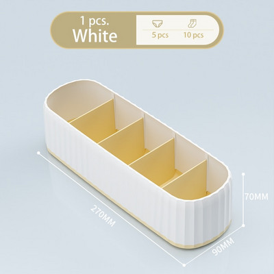 Joybos 3 buc/set Organizator de lenjerie intima Cutie de depozitare șosete stil nordic pentru sutien pantaloni scurți haine dulap sertar cutii separatoare JX96