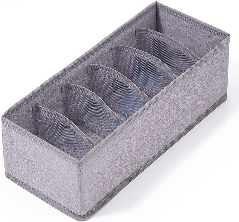 24 de sertare organizatoare cu grilă pentru șosete, sutien pliabil, lenjerie de corp, cutie de depozitare, dulap, jambiere, organizator de șosete, sertare, separatoare