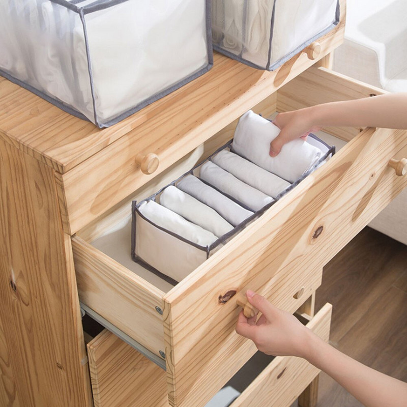 Tricou Haine Blugi Cutie Depozitare Dulap Sertar Compartiment Sortare Saci de Lapte Izolare Imbracaminte Casa Pliabila Spalare