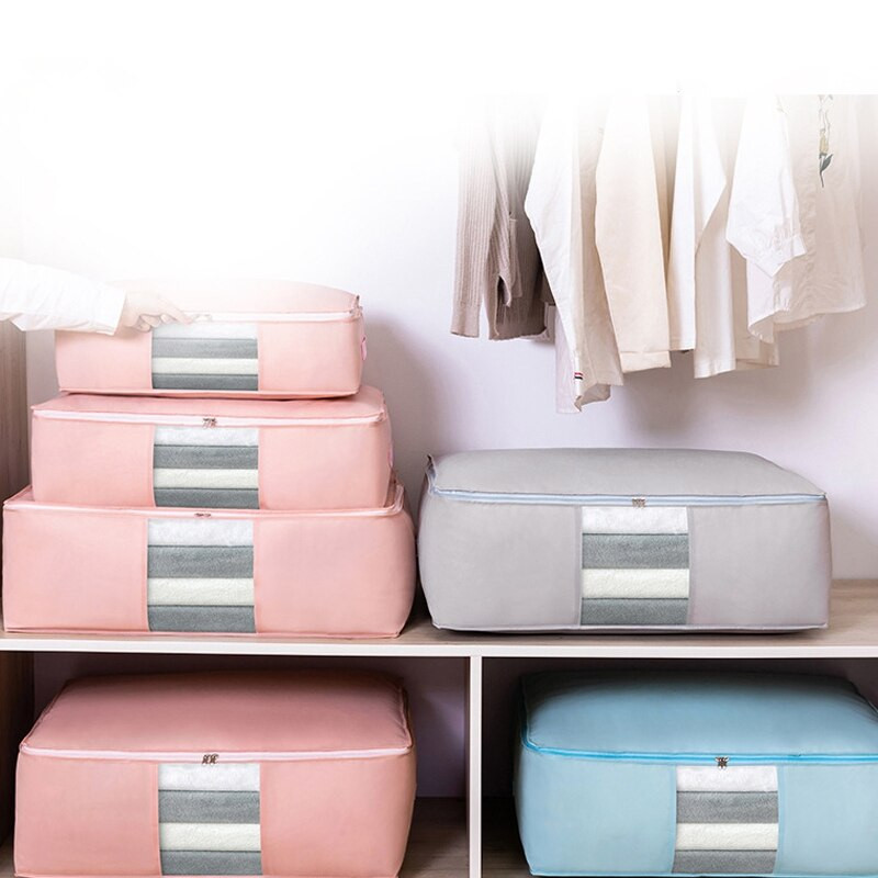 Sulankstomi laikymo krepšiai Taupykite erdvę Organizador Home Dulkėms atsparūs krepšiai Spintelė Organizatorius Antklodžių laikymo krepšiai Lovos laikymo rūšiavimo krepšiai