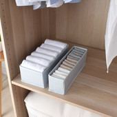 Plaunamas spintos stalčius apatinių drabužių organizatorius Sulankstomas audinys drabužių spinta Drabužių laikymo dėžutė liemenėlėms, kojinėms, antblauzdinėms, kelnėms, marškiniams