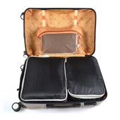 3db/Szett Utazási tárolótáskák ruhákhoz Rendezett Szervező Ruhásszekrény Bőrönd Tasak Utazási Szervező Táska Tok Cipők Csomagolás Kocka táska