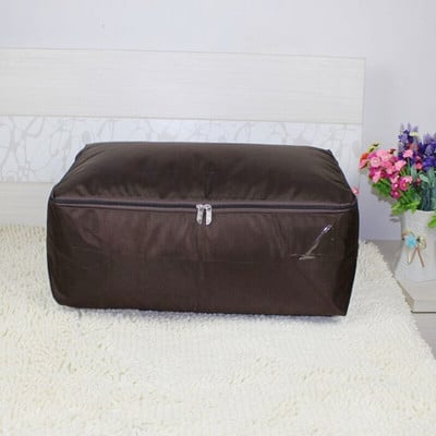 Egyszínű mozgó csomagoló csomagolótáskák Nagy kapacitású oxfordi paplan tárolótáskák Háztartási többfunkciós tárolótáskák