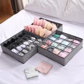 Fehérnemű Melltartó Szervező Tároló doboz Otthon Fiókos Szekrény Összehajtható Szervezők Zokni Nadrág Leggings Pólók Elválasztó dobozok Hálószoba