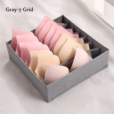 Fehérnemű Melltartó Szervező Tároló doboz Otthon Fiókos Szekrény Összehajtható Szervezők Zokni Nadrág Leggings Pólók Elválasztó dobozok Hálószoba