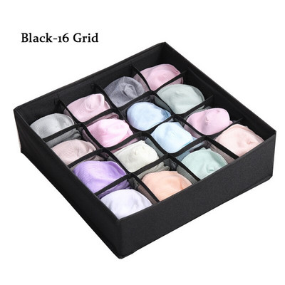 Fehérnemű Melltartó Szervező Tároló doboz Otthon Fiókos Szekrény Összehajtható Szervezők Zokni Nadrág Leggings Pólók Elválasztó dobozok Hálószoba