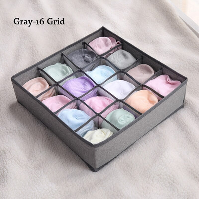 Fehérnemű Melltartó Szervező Tároló doboz Otthon Fiókos Szekrény Összehajtható Szervezők Zokni Nadrág Leggings Pólók Elválasztó dobozok Hálószoba