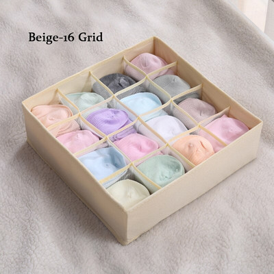 Fehérnemű Melltartó Szervező Tároló doboz Otthon Fiókos Szekrény Összehajtható Szervezők Zokni Nadrág Leggings Pólók Elválasztó dobozok Hálószoba