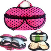 Fehérnemű tároló doboz Bikini védő melltartó utazási tok Hordozható fehérnemű mosótáska otthoni befejezéshez Colthes szervezők
