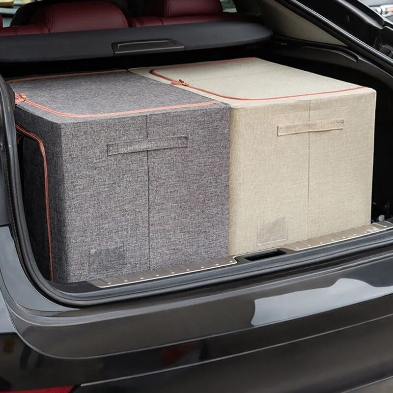 Cutie de depozitare pentru lenjerie de bumbac tip clapetă, pentru cămin mare, pentru îmbrăcăminte, cutie de depozitare pentru pilota, pentru cărți de jucării, cutie de sortare, impermeabilă