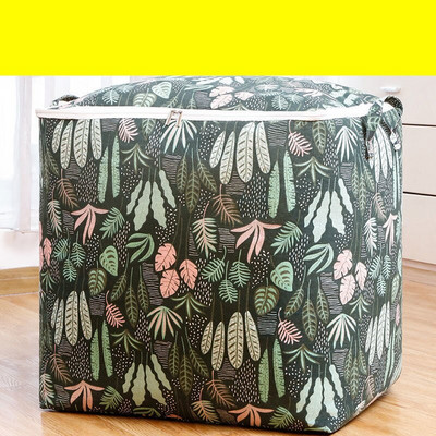 4 színű cipzáras tároló porzsák Nagy kapacitású háztartási ruházat paplan tároló táska Utazási tárolás Kollégiumi ruházat befejezése