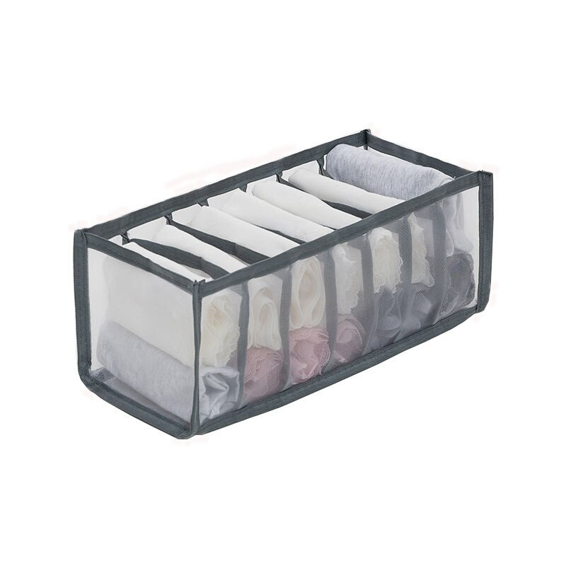 Női gardrób rekesz Fiók Bugyi Fehérnemű Hálós Tároló Melltartó doboz Zokni Kockás tároló Vastag doboz