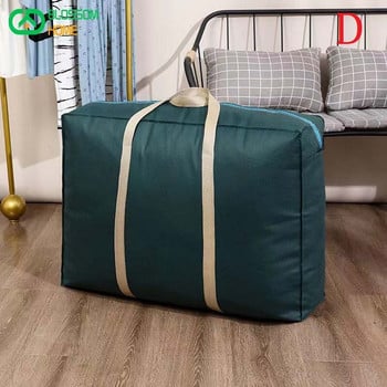 Най-продаван движещ се опаковъчен колан Голяма вместимост Чанта за съхранение на багаж Удебелена кърпа Cothing Quilt Чанта за съхранение