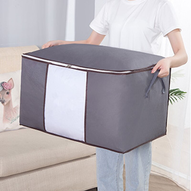 Kućna velika torba za pohranu odjeće od Oxford tkanine Podebljani vodootporni poplun Odjeća Čarape Igračke Raznovrstan ormar Ormar Torba za organizatore