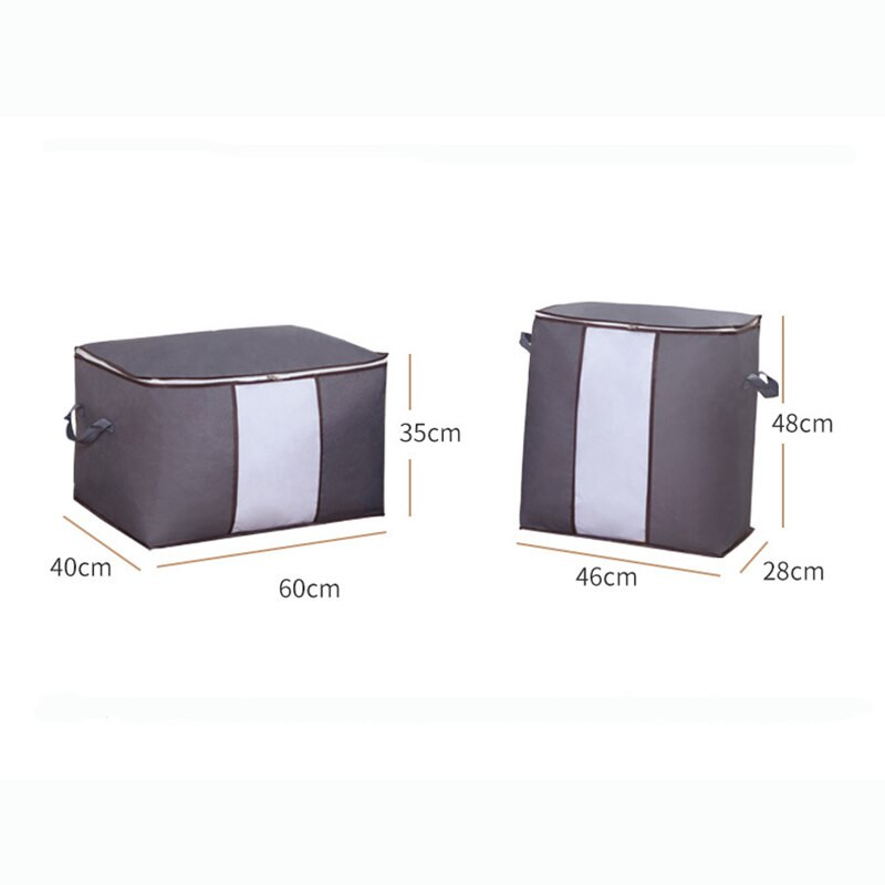 Kućna velika torba za pohranu odjeće od Oxford tkanine Podebljani vodootporni poplun Odjeća Čarape Igračke Raznovrstan ormar Ormar Torba za organizatore