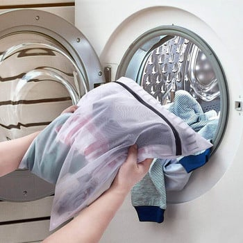 7 τμχ Τσάντα αποθήκευσης με διχτυωτό φερμουάρ Τσάντες πλυντηρίου ταξιδιωτικές πτυσσόμενες οργανώσεις ρούχων Τσάντες πλυσίματος για μπλούζα Σουτιέν Κάλτσες Εσώρουχα Εσώρουχα