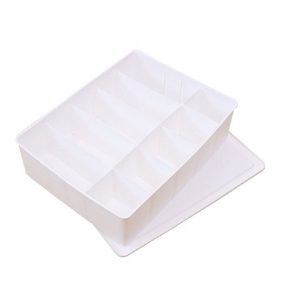 Cutie de depozitare cu grile 1/10/15 Organizator de dulap cu sertar împărțit din plastic pentru lenjerie