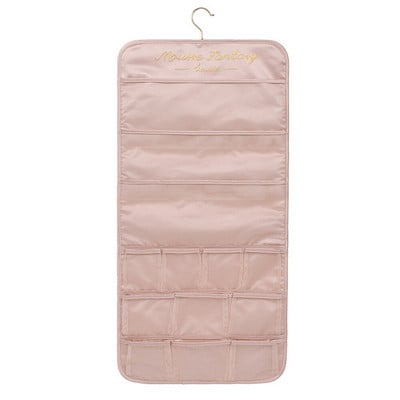 Ruhásszekrényhez Összecsukható fehérnemű Szervező Nyakkendők Zokni melltartó fogas Akasztó Kétoldalas akasztós táska Hálós zseb