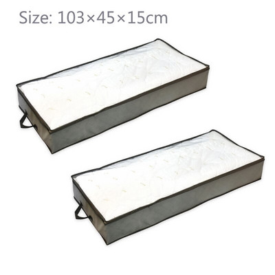 1/2/3/4 db szett Összecsukható takaró tárolótáska háztartási ruházati tároló doboz porálló paplan tároló