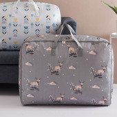 Pătură tipărită haine Genți de depozitare pliabile Pilotă pliabilă Pilota Saci rezistente la praf Dulap Depozitare de călătorie Organizator rezistent la umiditate