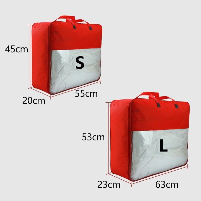 1PC dulap organizator dulap geantă de depozitare pilota cuvertură nețesă cuvertură geantă de ambalare de mare capacitate