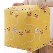 Összehajtható tároló doboz Hordozható ruha szervező Rendezett bőrönd Nem szőtt otthoni takaró paplan játék befejező szekrény konténer táskák