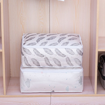 Сгъваеми чанти под леглото Кутии за съхранение на юргани Дебели дишащи чанти за съхранение на дрехи Пътни чанти Багаж за дрехи Органайзер с цип